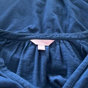 Lilly Pulitzer S/M Navy Top